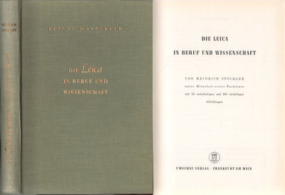 DIE LEICA IN BERUF UND WISSENSCHAFT.