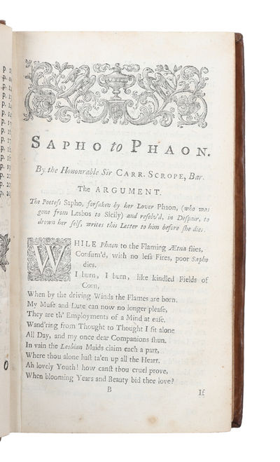 Ovid's Epistles, with his Amours.: Translated into English Verse, By the Most Eminent Hands. Adorn'd with Cutts. (photo 3)