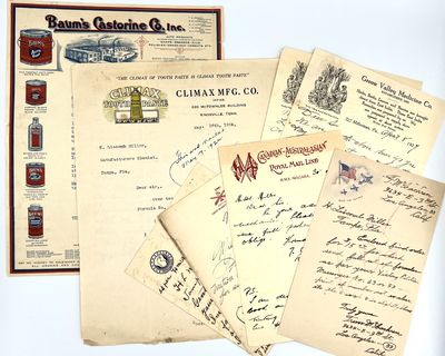 [CHEMIST] [SALES] [LETTERHEAD] [ARCHIVE] 33 Letters of request to Tampa, FL Chemist - H. Lipscomb Miller