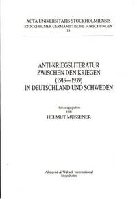 Anti-Kriegsliteratur zwischen den Kriegen…