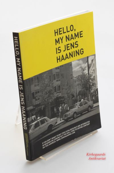 hello, my name is jens haaning.