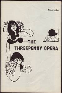 cover of THREE PENNY OPERA (Theater de Lys Program) signed by Jerry Orbach. English adaptation of book and lyrics by Marc Blitzstein, Music by Kurt Weill, The.