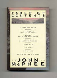 cover of Table of Contents - 1st Edition/1st Printing
