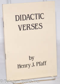 image of Didactic verses