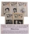 The Postal Alliance [Broken run of 5 issues]