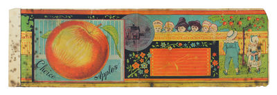 Apple Crate Label