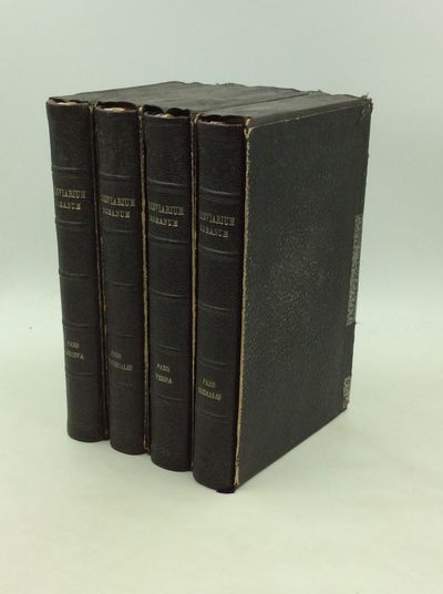 BREVIARIUM ROMANUM: complete 4 volume set by Roman Catholic Church
