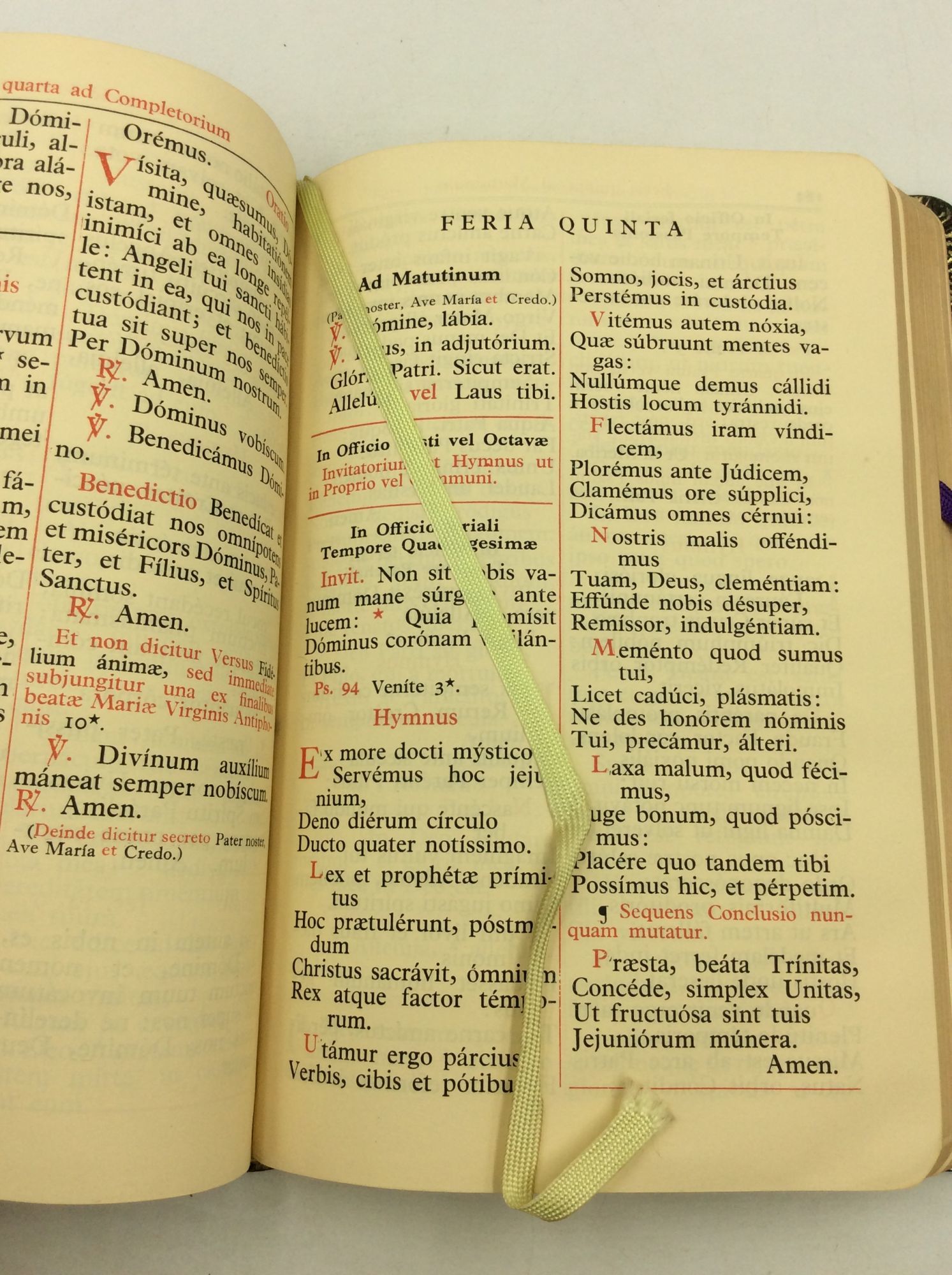 BREVIARIUM ROMANUM: complete 4 volume set by Roman Catholic Church