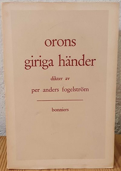 Orons giriga händer.
