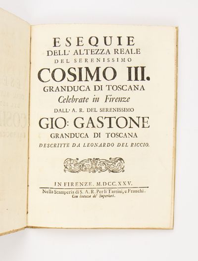 Esequie dell'Altezza Reale del...; (photo 2)