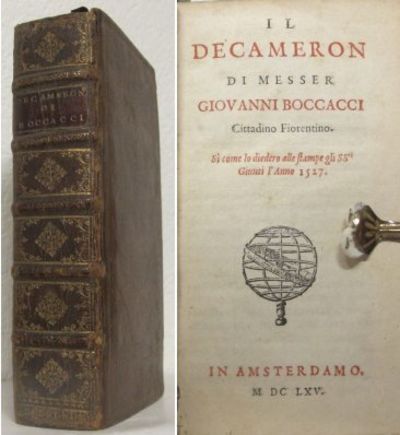 Il Decameron di messer Giovanni Boccacci,…