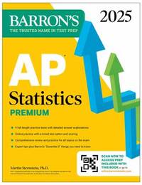 AP Statistics Premium, 2025: Prep Book with 9 Practice Tests + Comprehensive Review + Online...