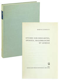 Etudes sur Descartes, Spinoza, Malebranche et Leibniz
