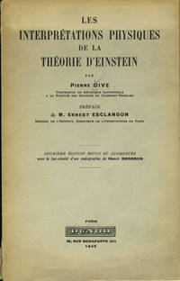 image of Les Interpretations Physiques de la Theorie D'Einstein