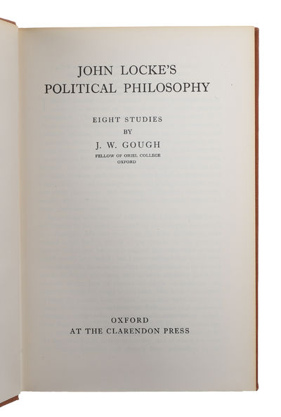 John Locke's Political Philosophy. Eight Studies. (photo 2)