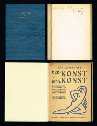 Ordkonst och bildkonst. Om modärn skönlitteraturs…