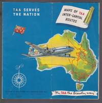 Maps of TAA Inter- Capital Routes Australia by Trans Australian Airways