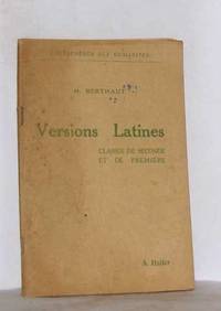 Versions latines classes de seconde et de première