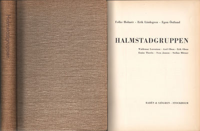 HALMSTADGRUPPEN. Waldemar Lorentzon - Axel Olson…