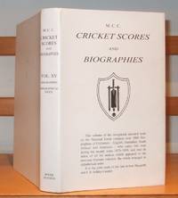 cover of M. C. C. Cricket Scores and Biographies