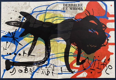 Derrière le Miroir N. 203. Mirò