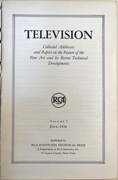 Television, 6 vols. (1936 - 1950)