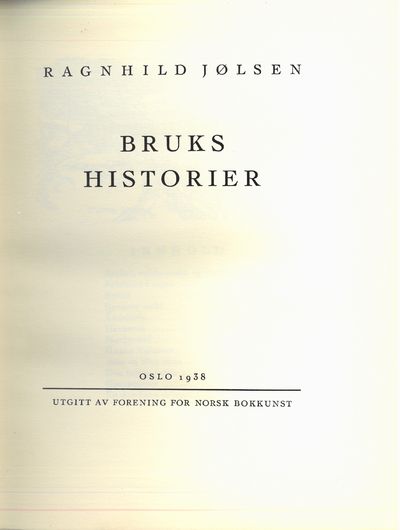 Brukshistorier. Tegninger av Henrik Sørensen. (photo 2)