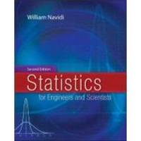 image of Statistics for Engineers And Scientists
