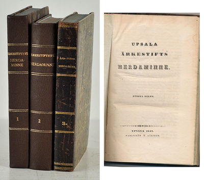 Upsala ärkestifts herdaminne. I-III.