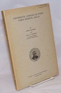 image of Vertebrate Animals of Point Lobos Reserve, 1934-35