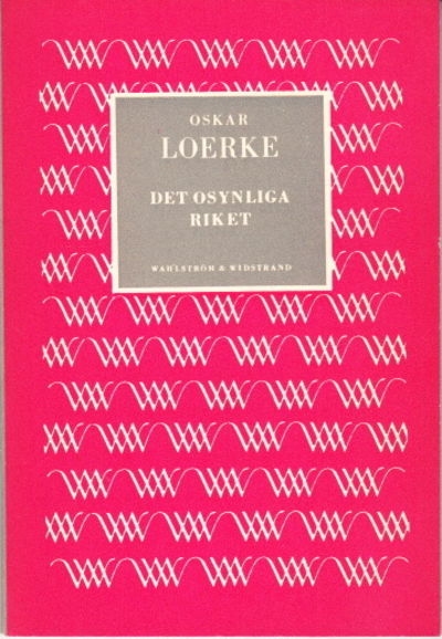 Det osynliga riket. En essay om Bach.…