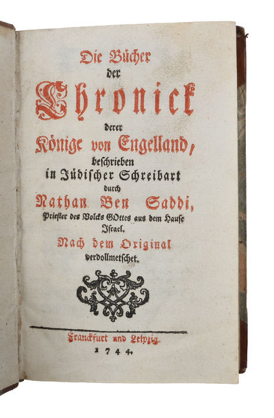 Die Bücher der Chronick derer Könige von Engelland (+) Die Bücher der Chronicka von den Kriegen welche die Frantzosen mit Theresia, der Königin zu Ungarn geführt haben (+) Chronicka der Königin zu Ungarn und von der Schlacht bey Dettingen (+) Die ... (photo 3)