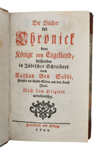 Die Bücher der Chronick derer Könige von Engelland (+) Die Bücher der Chronicka von den Kriegen welche die Frantzosen mit Theresia, der Königin zu Ungarn geführt haben (+) Chronicka der Königin zu Ungarn und von der Schlacht bey Dettingen (+) Die ... (photo 4)