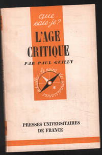 image of L'âge critique (que sais je ?)