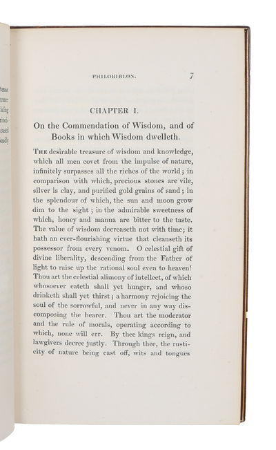 Philobiblon, a Treatise on the Love og Books: by Richard de Bury, Bishop of Durham. Written in MCCCXLIV, and translated from the first Edition, MCCCCLXXIII. With some Collations. (photo 4)