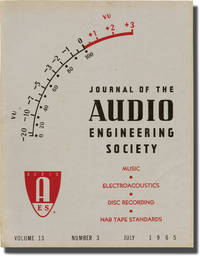 Journal of the Audio Engineering Society: Vol. 13, No. 3, July 1965 by Robert Moog (contributor) - 1965