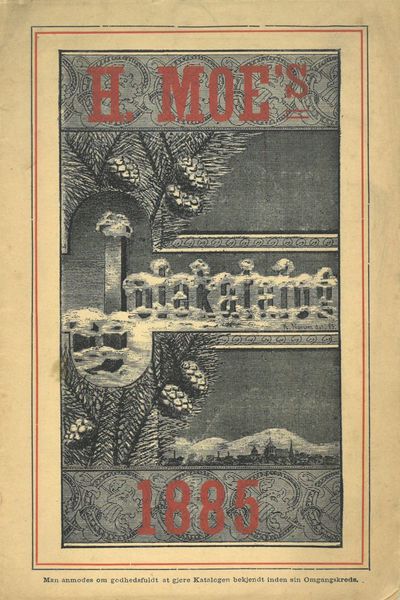 H. Moe’s Julekatalog 1885.