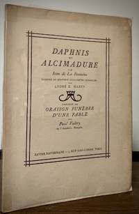image of Daphnis Et Alcimadure; Illustre De Quatore Eaux Fortes Originales Par Andre E. Marte Precede De Oraison Funebre D'Une Fable Par Paul Valery de L'Acadamie Francaise