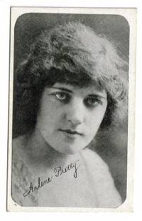 An Original 1917 Kromo Gravure Photo Card of the Film Star Arlene Pretty