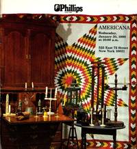 image of Americana, Including an Important Collection of Early American Lighting Devices, Property of Dr. and Mrs. Louis R. Wasserman, Connecticut, January 30, 1980 (Sale 264)