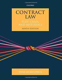 image of Contract Law: Text, Cases, and Materials