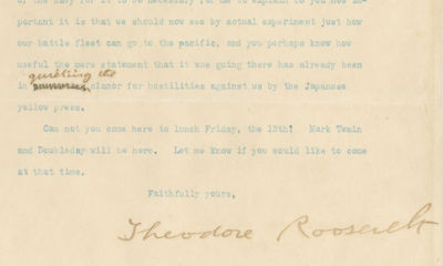 Theodore Roosevelt & the Dawn of the American Century: ""I will tolerate no assault upon the navy or upon the honor of the country""