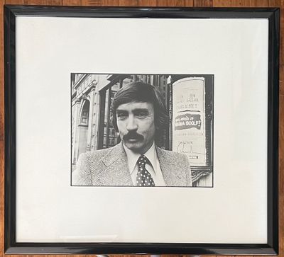 Large Black & White Photograph, Signed
