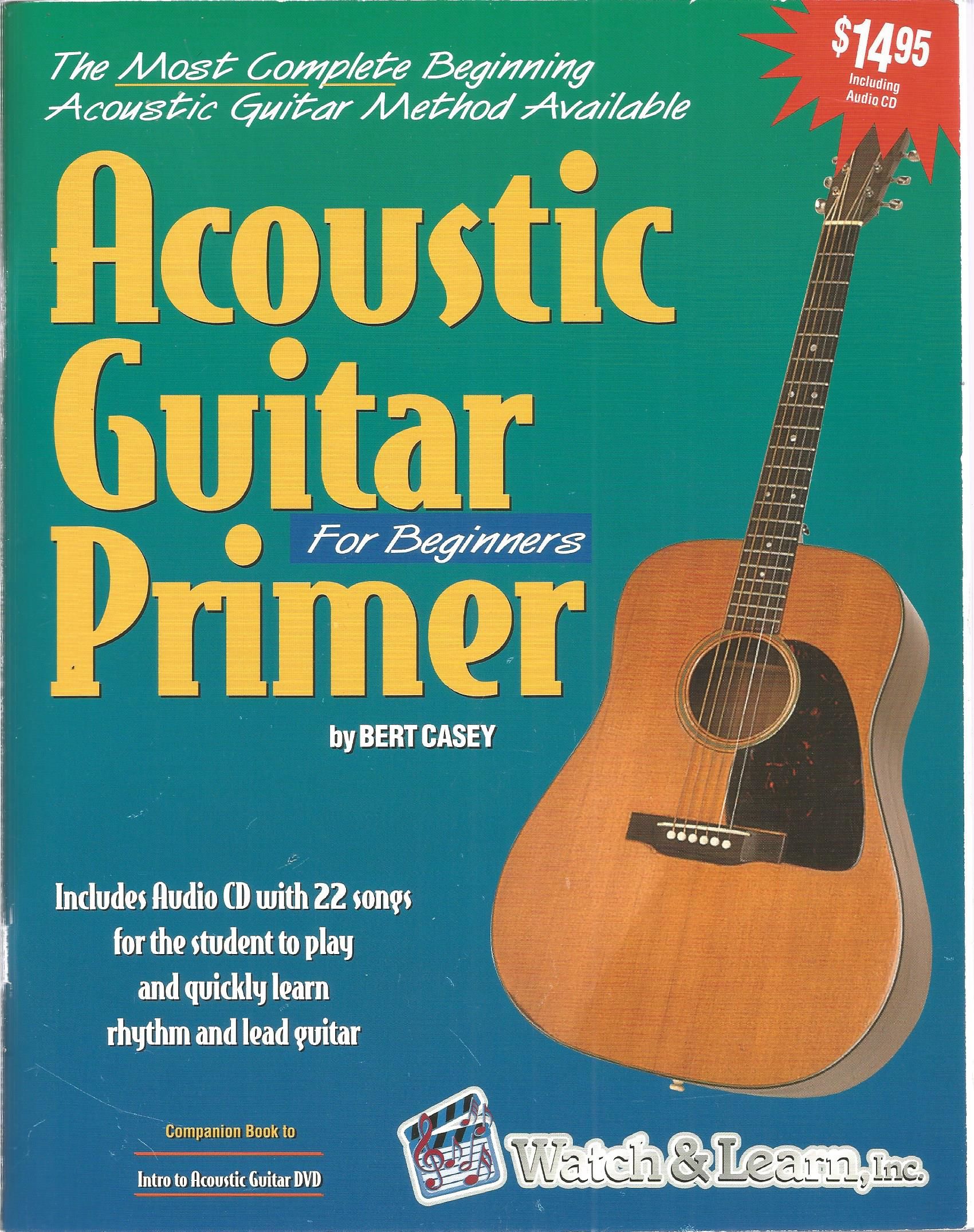 Acoustic guitar primer bert casey Clearance