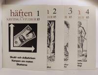 Häften för kritiska studier 1985 nr. 1-4.