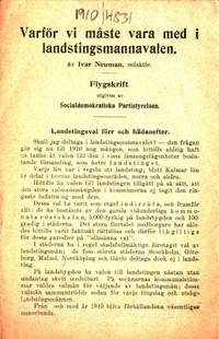 Varför vi måste vara med i landstingsmannavalen.…