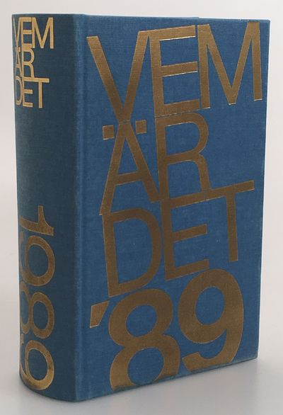 Vem är det. Svensk biografisk handbok 1989.…