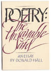 Poetry: The Unsayable Said.