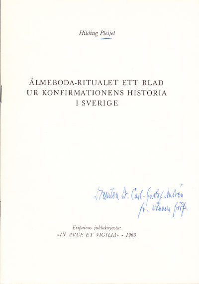 Älmeboda-ritualet ett blad ur konfirmationens…