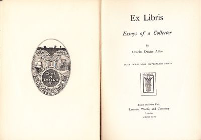 Ex Libris. Essays of a Collector. With twenty-one…